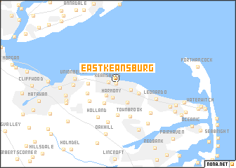 map of East Keansburg