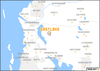 map of East Lake
