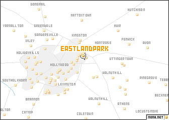 map of Eastland Park