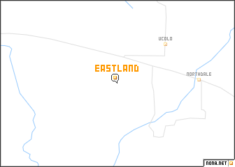map of Eastland