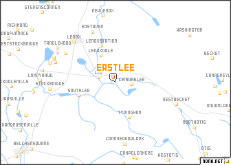 map of East Lee