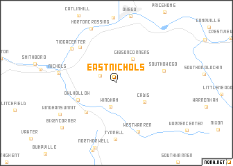 map of East Nichols