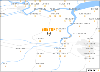 map of Eastoft