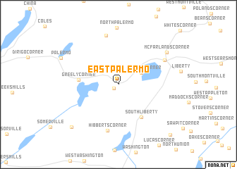 map of East Palermo