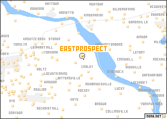map of East Prospect