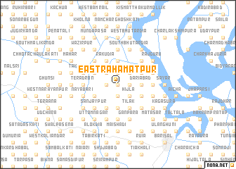 map of East Rahamatpur