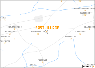 map of East Village