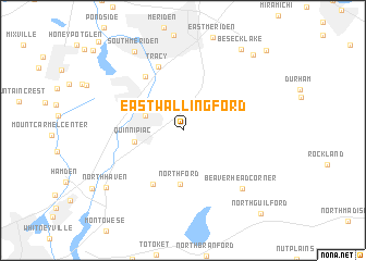map of East Wallingford