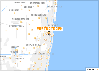 map of Eastway Park