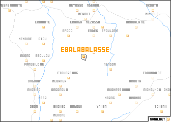 map of Ebalabalassé