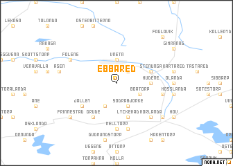 map of Ebbared