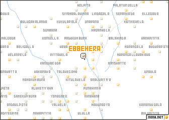 map of Ebbehera