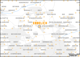 map of Ebbelich