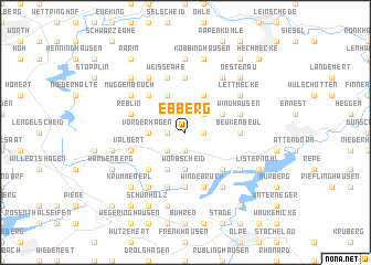 map of Ebberg