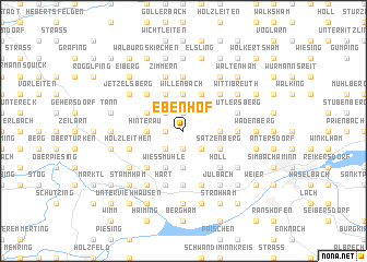 map of Ebenhof