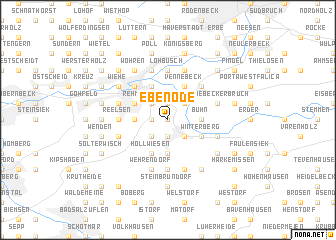 map of Ebenöde