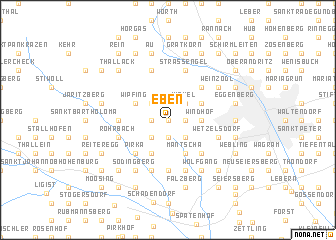 map of Eben