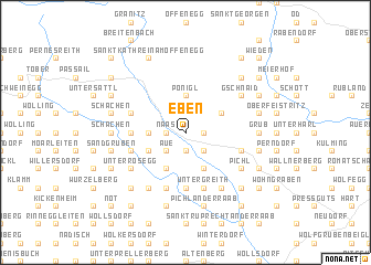 map of Eben