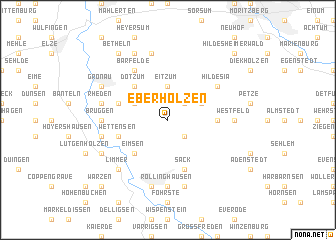 map of Eberholzen