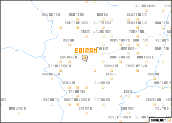 map of Ebiram