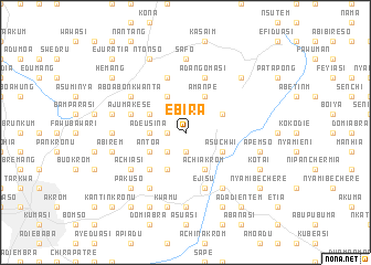 map of Ebira