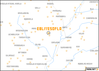 map of Eblī-ye Soflá