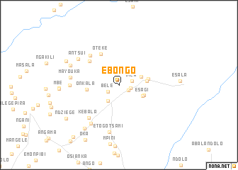 map of Ebongo