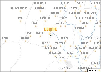map of Ebonie