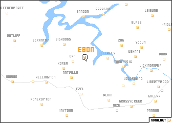 map of Ebon