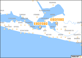 map of Eborabo