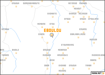 map of Eboulou