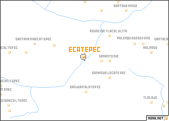 map of Ecatepec
