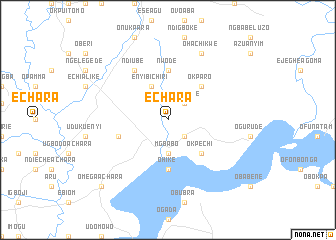 map of Echara