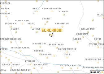 map of Ech Chaoui