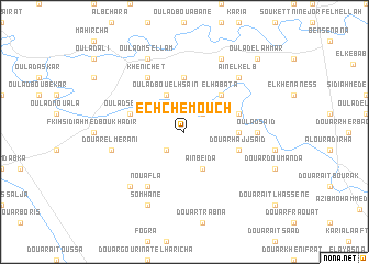 map of Ech Chemouch