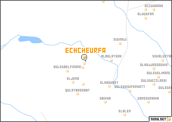 map of Ech Cheurfa