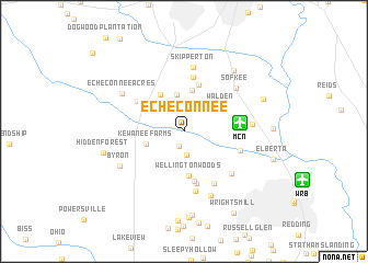 map of Echeconnee