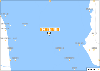 map of Echengwa
