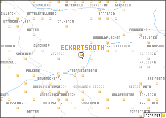 map of Eckartsroth