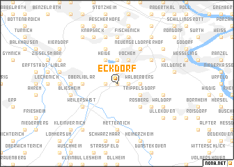 map of Eckdorf