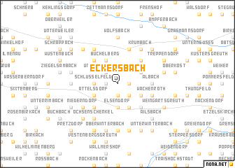 map of Eckersbach