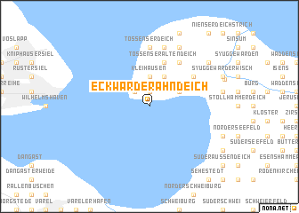 map of Eckwarder Ahndeich