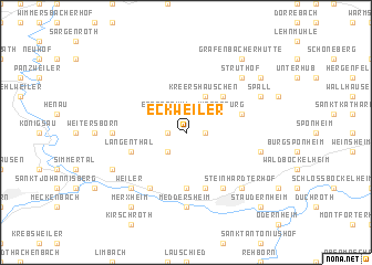 map of Eckweiler