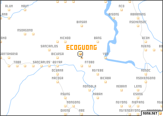 map of Ecoguong