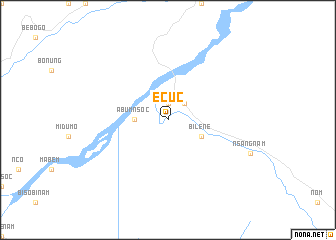 map of Ecuc