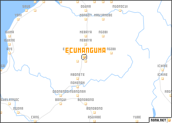 map of Ecumanguma