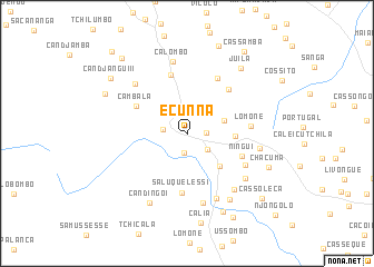 map of Ecunna