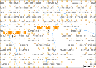 map of Edanduwawa