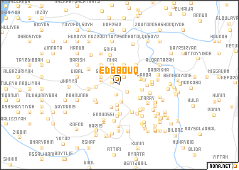 map of Ed Bboûq