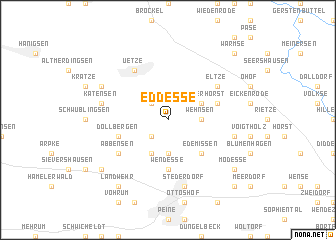 map of Eddesse